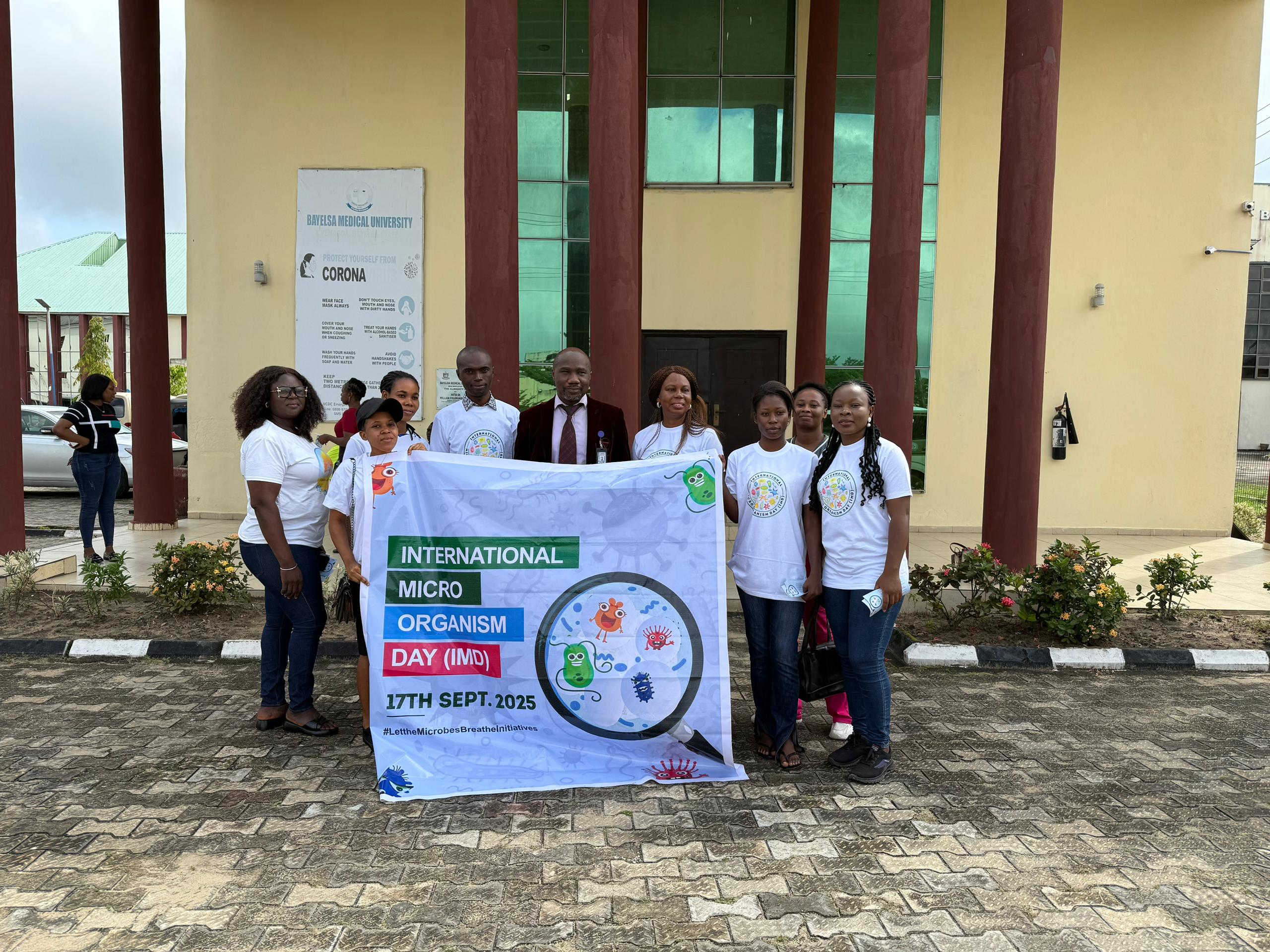 BAYELSA MEDICAL UNIVERSITY CELEBRATES INTERNATIONAL MICRO-ORGANISM DAY (IMD) – SEPTEMBER 17TH, 2025.